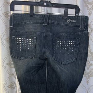Guess Embellished Bootcut Jeans  Size 28